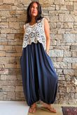 Hadley Crochet Tank Cream